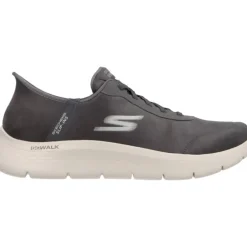 Baskets*Skechers Slip Ins Go Walk Flex Smooth Motion Grey